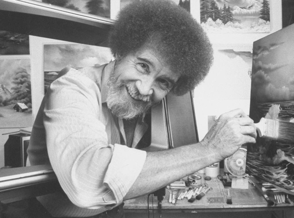 This Woman Is Recreating The Paintings Of Bob Ross One Episode At